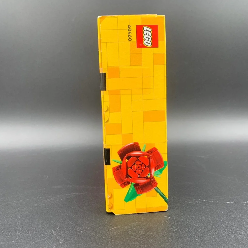 LEGO Roses 40460 Building Toy Set 120 Pieces Red Flowers Open Box Sealed Bags